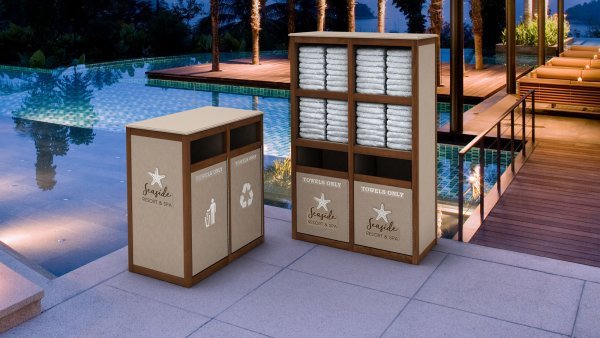 La Playa Double Towel Return, Double Towel Valet